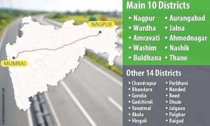 Mumbai Nagpur Expressway Map