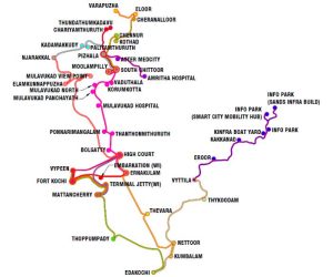 Upcoming Mega Projects in Kerala:Kochi Water Metro Extension Project
